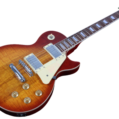 Custom Crown Standard Cherry Sunburst Quilted Maple Top Electric Guitar - Image 7