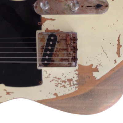 Custom Regent Micawber Heavy Relic Blonde Finish Aged Guitar - Image 9