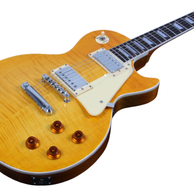 Custom Crown Standard Honeyburst Gradient Flamed Maple Top Electric Guitar