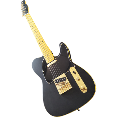 Custom Regent John 5 Matte Black Electric Guitar - Image 2