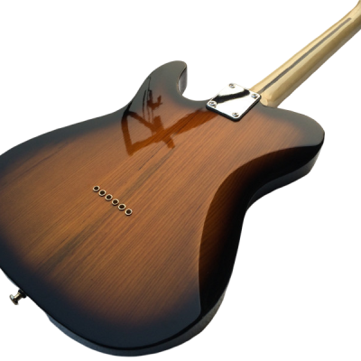 Custom Regent Merle Haggard Tuff Dog Flame Maple Top Trans Sunburst Guitar - Image 9