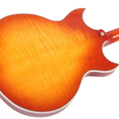 Custom Crown Johnny A Sunburst Figured Maple Top Bigsby Vibrato Tailpiece Guitar - Image 8