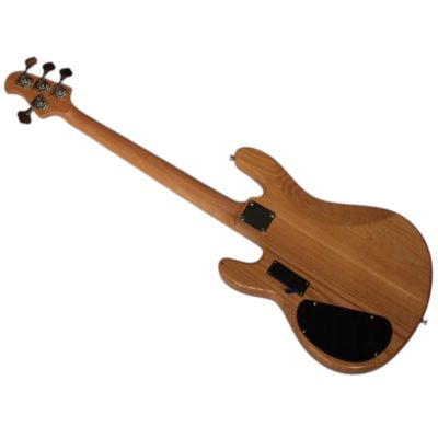 Custom Aether Sting Natural Finish 4 String Bass - Image 5