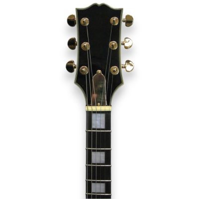 Custom Crown ES335 Noel Gallagher Dark Wine Red Electric Guitar - Image 3
