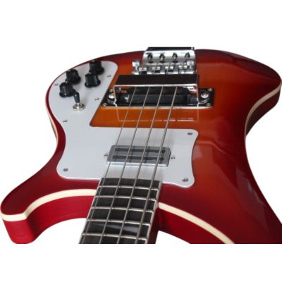 Custom Nova 4003 Fireglo 4 String Bass - Image 3
