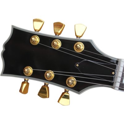 Custom Crown Natural Spalted Maple 6 String Electric Guitar - Image 5