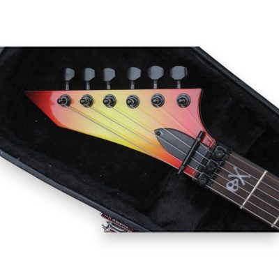 Custom Obsidian Karloff Mahogany Wood Body Mummy Kirk Hammett Electric Guitar - Image 3