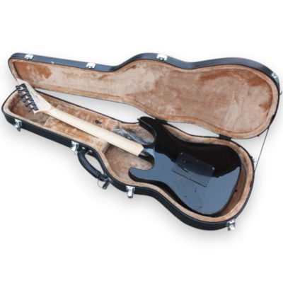 Custom Obsidian Kirk Hammett Ouija Black Good Bye Electric Guitar Natural Maple Finish Neck - Image 11