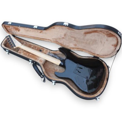 Custom Obsidian Kirk Hammett Ouija Black Good Bye Electric Guitar Natural Maple Finish Neck - Image 6
