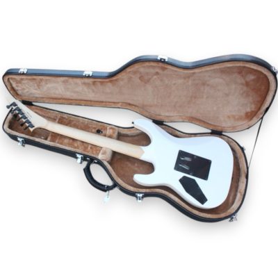 Custom Obsidian Kirk Hammett Ouija White Good Bye Electric Guitar Natural Maple Finish Neck - Image 10