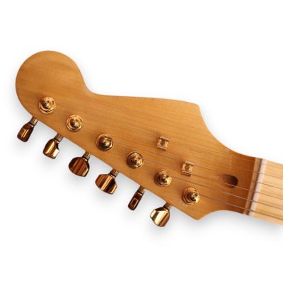 Custom Regent Jimi Hendrix Olympic White 6 String Maple Fretboard Electric Guitar - Image 6