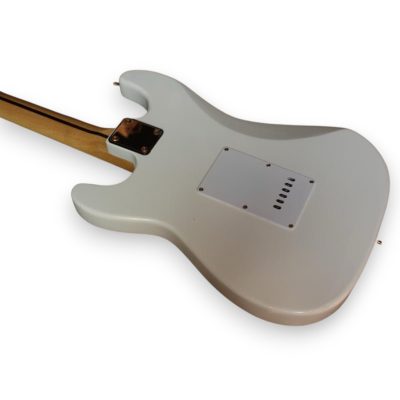 Custom Regent Jimi Hendrix Olympic White 6 String Maple Fretboard Electric Guitar - Image 3