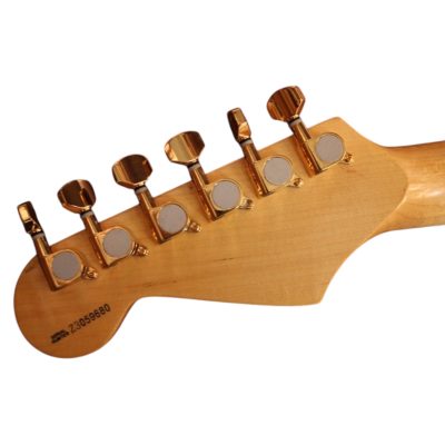 Custom Regent Jimi Hendrix Olympic White 6 String Maple Fretboard Electric Guitar - Image 4