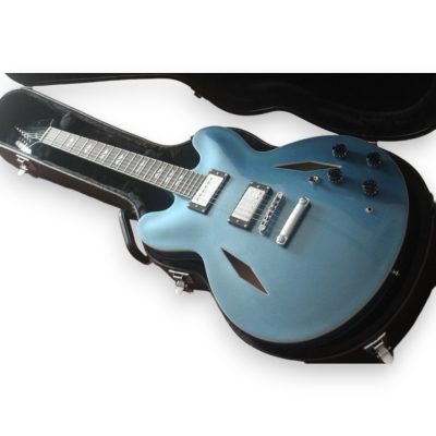Custom Crown DG335 Dave Grohl Pelham Blue Diamond  6 String Electric Guitar - Image 2