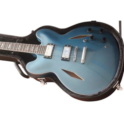 Custom Crown DG335 Dave Grohl Pelham Blue Diamond  6 String Electric Guitar - Image 8