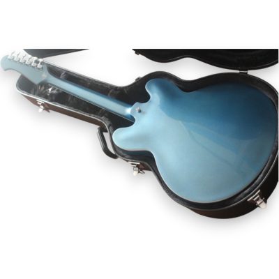 Custom Crown DG335 Dave Grohl Pelham Blue Diamond  6 String Electric Guitar - Image 9