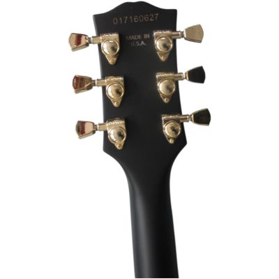 Custom Crown ES335 BB King Lucille Satin Ebony Black Electric Guitar - Image 6