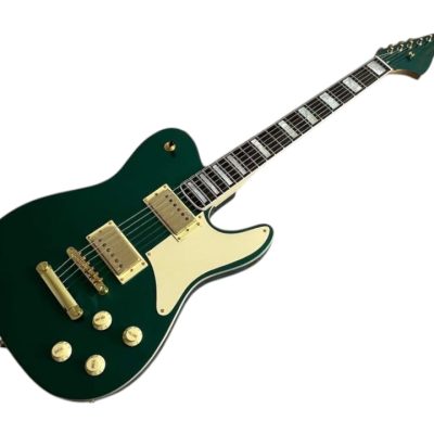Custom Regent Paranormal Troublemaker Deluxe Cadillac Green Guitar - Image 2