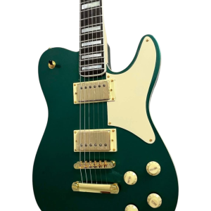 Custom Regent Paranormal Troublemaker Deluxe Cadillac Green Guitar