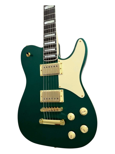 Custom Regent Paranormal Troublemaker Deluxe Cadillac Green Guitar