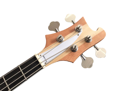 Custom Nova Left Handed Lemmy Kilmister 4003 Stain Walnut Wood Carved Oak Leaves 4 String Bass - Image 7