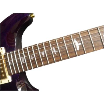 Custom Monarch Santana Purple Burst Amethyst Violet Electric Guitar - Image 2