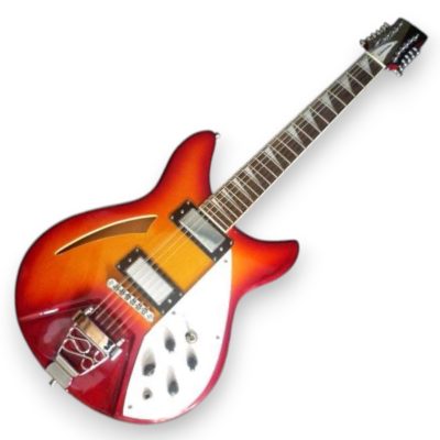 Custom Nova Fireglo George 360 12 String Electric Guitar - Image 2