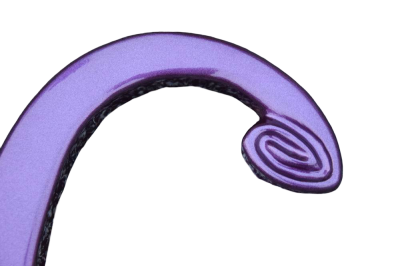 Custom Ember Prince Love Symbol Gloss Violet Purple Tremolo Electric Guitar - Image 6
