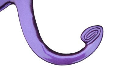Custom Ember Prince Love Symbol Gloss Violet Purple Tremolo Electric Guitar - Image 9
