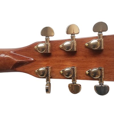 Custom Vertex 1833 D45 Solid Koa Top Ply Koa Back And Sides Acoustic Electric Guitar - Image 2