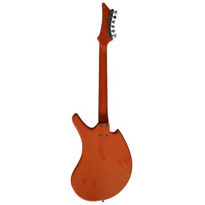 Custom Crown Orange P90 Bigsby Electric Guitar - Image 4