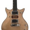 Custom Sovereign G6131-MY Malcolm Young Jet Natural Finish Maple Modified Pickups Guitar