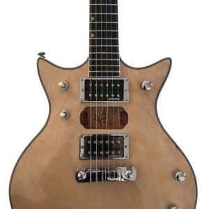 Custom Sovereign G6131-MY Malcolm Young Jet Natural Finish Maple Modified Pickups Guitar