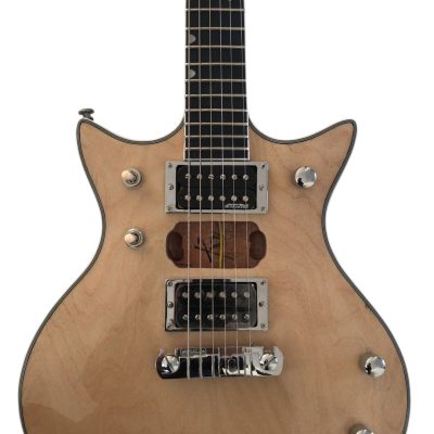 Custom Sovereign G6131-MY Malcolm Young Jet Natural Finish Maple Modified Pickups G6131MYF Guitar