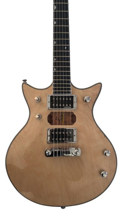 Custom Sovereign G6131-MY Malcolm Young Jet Natural Finish Maple Modified Pickups G6131MYF Guitar
