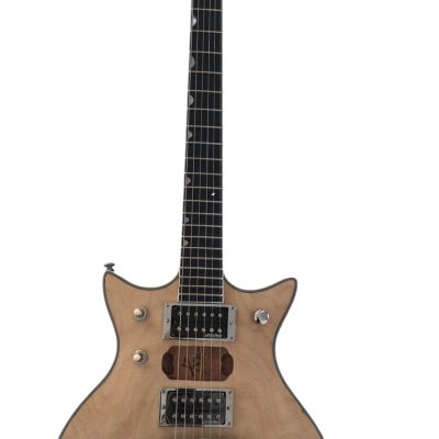 Custom Sovereign G6131-MY Malcolm Young Jet Natural Finish Maple Modified Pickups G6131MYF Guitar - Image 4