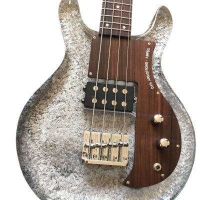 Custom Ametrine Lucite Dan Acrylic Plexiglass 1 Pickup 4 String Armstrong Bass