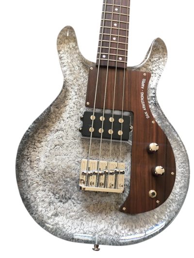 Custom Ametrine Lucite Dan Acrylic Plexiglass 1 Pickup 4 String Armstrong Bass