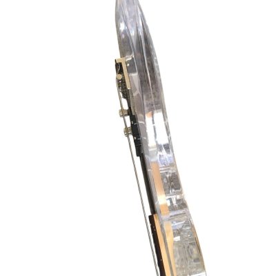 Custom Ametrine Lucite Dan Acrylic Plexiglass 1 Pickup 4 String Armstrong Bass - Image 3