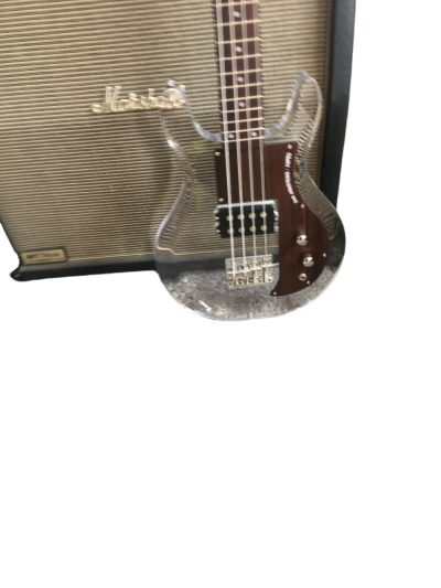 Custom Ametrine Lucite Dan Acrylic Plexiglass 1 Pickup 4 String Armstrong Bass - Image 8