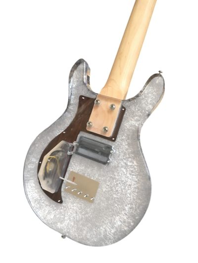 Custom Ametrine Lucite Dan Acrylic Plexiglass 1 Pickup 4 String Armstrong Bass - Image 9