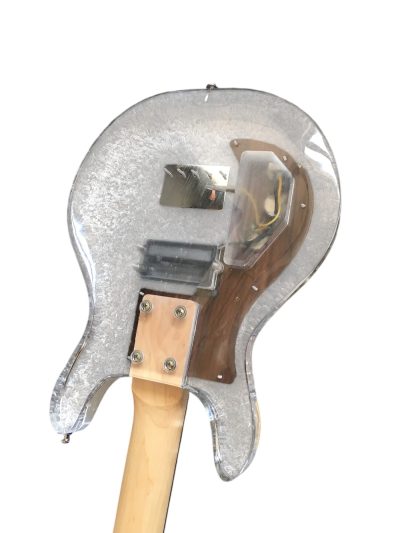 Custom Ametrine Lucite Dan Acrylic Plexiglass 1 Pickup 4 String Armstrong Bass - Image 10