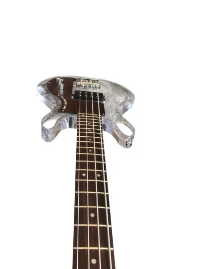 Custom Ametrine Lucite Dan Acrylic Plexiglass 1 Pickup 4 String Armstrong Bass - Image 15