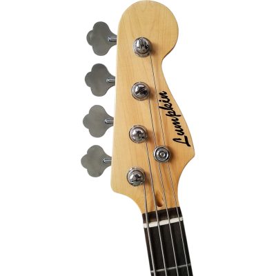 Custom Regent Plexiglass Acrylic Lucite Rosewood Fretboard Precision Bass - Image 8