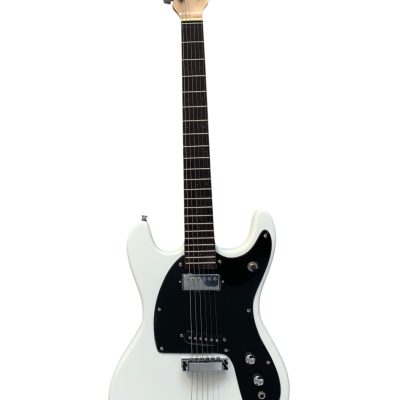Custom Sapphire Ventures Mark Olympic White Johnny Electric Guitar - Image 2