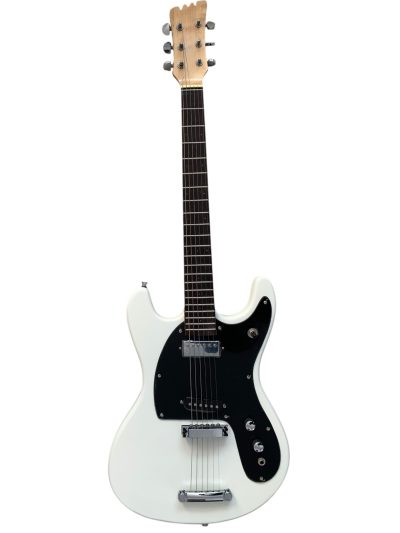 Custom Sapphire Ventures Mark Olympic White Johnny Electric Guitar - Image 2