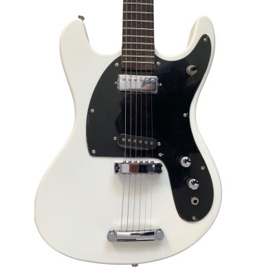 Custom Sapphire Ventures Mark Olympic White Johnny Electric Guitar