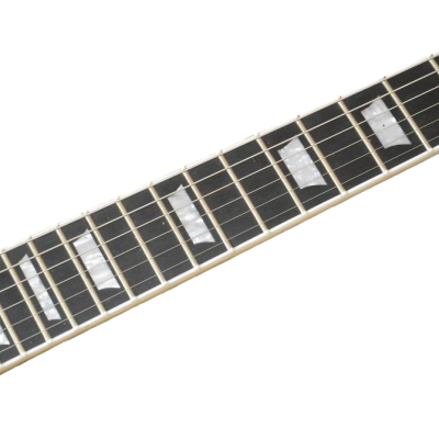 Custom Crown SG Black Red Stripe Black GT Poulsen 6 String Guitar - Image 4