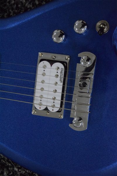 Custom Ember Prince Cloud Blue Angel 6 String Electric Guitar - Image 3