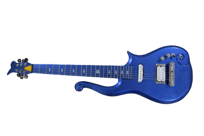 Custom Ember Prince Cloud Blue Angel 6 String Electric Guitar - Image 6